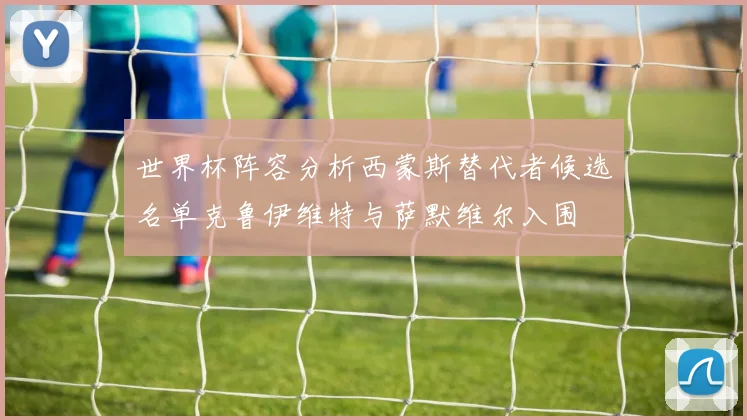 世界杯阵容分析西蒙斯替代者候选名单克鲁伊维特与萨默维尔入围